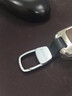 迪加伦 创意钥匙扣 真皮 汽车钥匙扣 车用腰带挂扣 个性礼品 汽车用品 适用五菱比亚迪马自达福特别克 月光银 专用钥匙扣 实拍图