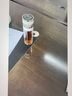 慕馨（moosen）玻璃杯茶杯男高端商务办公室泡茶杯茶水分离杯子智能便携车载水杯 优雅白(礼盒装+杯套杯刷) 实拍图