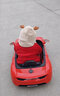 米蚁 米蚁（MiYi）儿童电动车四轮汽车可坐人带遥控玩具小孩童车 双驱红+大电瓶+手机遥控 实拍图
