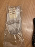 无印良品 MUJI 男女通用 合脚直角 袜口无橡筋 短袜 无性别 男款女款 DAI03A1A   浅灰棕色条纹 23-25cm/36-40码 实拍图