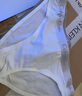 Calvin Klein内衣女士三条装经典提花腰边ck舒适棉质微弹性感比基尼三角内裤女 MPI-太空黑/椰青灰/月光白 3条 XS 实拍图