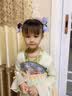 清寻（QINGXUN）十一国庆节儿童胸针五星红旗曲别针小女孩金属徽章中国风女童配饰 五星中国 实拍图