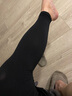 中三院防静脉曲张弹力袜医用夏季辅助治疗型男女士压力袜术后防血栓水肿 医用二级治疗型（连裤袜露趾） 黑色XL码 参考体重125-150斤 实拍图