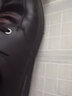 厨王皮鞋男厨师专用防滑鞋厨房工作防水鞋防油透气耐磨黑色休闲鞋春夏 黑 44 实拍图