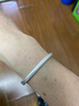 是你（IS YOU）999足银手镯女士实心古法素圈镯子手环生日情人节礼物送女友老婆 如意手镯20g-内径58+蝴蝶礼盒 实拍图