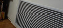 九锤暖气片罩百叶窗铝合金 地暖分水器遮挡罩家用出风口装饰百叶格栅 加厚白色洞口600*1200 实拍图