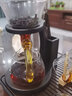 正扬懒人泡茶神器玻璃自动茶具套装家用磁吸整套功夫茶杯茶壶三件套盘 楼阁6金+四琴胡黑+杯架 实拍图