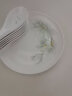 华光泡面碗汤碗碟盘 筷勺 盘碟碗厨具套件 中式骨瓷家用餐具 白玉兰 6英寸平盘 实拍图