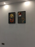 瑞尚（RUISHANG） 餐厅装饰画现代简约静物壁画北欧轻奢饭厅餐桌背景墙挂画 福禄双全 40*60CM【铝合金框+晶瓷面】 实拍图
