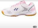 YONEX尤尼克斯羽毛球鞋减震耐磨动力垫比赛训练女款SHB210CR白水粉38码 晒单实拍图