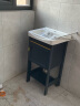 摩恩（MOEN）卫浴配件不锈钢翻板式面盆台盆落水211710 实拍图