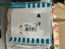 西门子（SIEMENS） 皓彩米绒白哑光无边框大面板 开关插座面板暗装86型奶油风插座 空白板 实拍图
