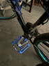 西骑者（West Biking）三培林自行车脚踏板铝合金山地车通用轴承脚蹬公路单车配件 蓝色 实拍图