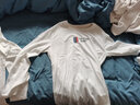 诚宜佳长袖T恤男春秋季男士T恤长袖宽松男装秋衣长袖卫衣男打底衫上衣男 THE白+小鹿角白 3XL 建议165-180斤 实拍图