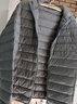 啄木鸟羽绒服男轻薄款秋冬季新款冬装男士外套男纯色大码上衣服男装袄子 1800黑色【立领款】 3XL 185 实拍图