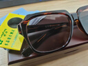 隆峰高档水晶石太阳镜大框型一体墨镜遮阳防强光护目开车钓鱼清凉眼镜 LF3818茶片 实拍图