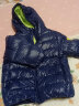 水孩儿（SOUHAIT）童装男女童轻薄羽绒服冬新款亲子装外套保暖上衣 深宝蓝1 110 实拍图