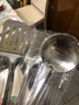 楚歌质优品不锈钢锅铲煎铲汤勺漏勺饭勺烹调工具家用厨具厨房用品炒菜铲炒勺 加厚3件：锅铲+煎铲+汤勺 实拍图