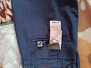 罗蒙（ROMON）休闲裤男士修身直筒长裤弹力韩版商务休闲百塔裤子男灰色34 实拍图
