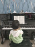 星海钢琴E系列118 120 123家用儿童成人考级演奏立式钢琴德国进口配件 123cm 88键 黑色 实拍图