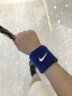 NIKE 耐克护腕男运动女保暖篮球扭伤网球跑步擦汗健身吸汗护手腕带 【蓝色】AC2286-402 均码2只装 实拍图