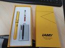 LAMY德国进口 凌美(LAMY)狩猎者钢笔墨水笔礼品笔套装礼盒 含吸墨器+墨胆 小礼盒 高颜值送学生老师 亮黄色F尖(墨囊礼盒) 实拍图