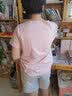 顶瓜瓜顶呱呱睡衣女夏纯棉短袖可外情侣穿家居服套装女西梅紫175 实拍图