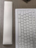 宜丽客（ELECOM） 护腕垫 进口硅胶人体工程学 键盘垫 鼠标垫防鼠标手办公家用 键盘垫 羊脂白 实拍图