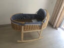 森必居（SENBIJU）藤编婴儿床新生儿摇篮便携手提篮车载安抚睡篮宝宝床摇篮摇窝 实拍图