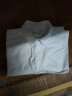 无印良品 MUJI 男式 水洗 牛津 纽扣领衬衫 ACA01C1A 长袖休闲百搭衬衫 白色 S 实拍图