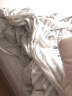 MUJI 棉天竺 被套 混浅灰色×混浅灰色条纹 双人用 200×230cm用 晒单实拍图