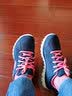 斯凯奇（Skechers）春夏季女鞋简约纯色运动鞋轻质透气减震软底轻便慢跑鞋休闲鞋 12615/NVHP 37 实拍图