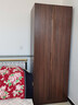 天坛家具 现代板式衣柜 简约现代大衣柜 环保木衣柜 榆木板木组合 二门衣柜 实拍图