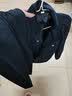 猎阵保安服套装春夏装保安工作服物业制服套装门卫安保押运服夹克服 藏青黑拉链款 【衣服+裤子+标志】 175/XL 实拍图