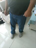 酷万（coolku）300斤新款宽松弹力特大码牛仔裤厚款男士直筒加肥加大号胖子长裤 蓝色8661 40 【210斤左右穿】 实拍图