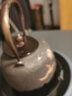 束氏生铁壶烧水壶煮水壶生铁壶日式茶具铸铁壶煮茶壶养生壶-螺纹盘旋 实拍图