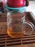 福容（FUROOT）茶漏过滤网茶滤304不锈钢过滤器茶叶滤网泡茶茶具配件茶隔滤茶器 玻璃茶漏套+圆韵公杯（透明） 实拍图