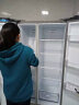 华凌598升 对开门冰箱一级能效双变频风冷无霜铂金净味智能纤薄家用大容量双开门冰箱BCD-598WKPZH 晒单实拍图