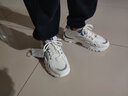 回力女鞋老爹鞋女春季跑步鞋2026新款休闲鞋百搭鞋子女韩版百搭运动鞋 米蓝色（单鞋） 41 实拍图