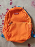 Lark Pad大班儿童书包幼儿园3-6岁男女童学前班出游双肩小背包 916靓丽橙 实拍图