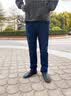花花公子（PLAYBOY）男士牛仔裤秋冬季2025新款商务休闲长裤子男百搭弹力直筒裤子男 880复古蓝 4XL 实拍图