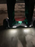 骑客（CHIC）电动平衡车儿童成人智能平行车体感车男孩女孩两轮代步平衡车ES03 （冰川白）越野大轮+蓝牙音乐 实拍图