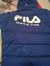 斐乐（FILA） 羽绒服男装冬季保暖连帽运动休闲长袖加厚外套开衫男装上衣 深钴蓝-BU M 170/92A 实拍图