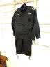 蔓睫（manjie）军大衣男秋冬季加厚多功能保安工作防寒服冬装劳保棉服女东北棉袄 中长款【带反光条】 190cm 实拍图