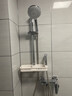 华帝（VATTI）厨房大单槽水槽套餐米粒压纹304不锈钢台中盆洗菜盆一体水池 68*46cm枪灰米粒压纹大单槽+亮面抽拉龙头 实拍图