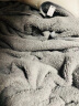 京东京造 毛毯 宿舍单人午睡毯 加厚珊瑚绒仿羊羔绒毯子 空调毯毛巾被 办公室午睡四季盖毯 深灰色150*200cm 晒单实拍图
