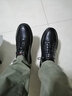 康奈男鞋 新款休闲鞋百搭潮流真皮鞋纯色系带运动男士系带鞋 1175801 潮流款（简约风黑色） 38 实拍图