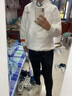 marwerl 欧美潮牌卫衣男款2024新款冬季宽松潮流春秋款上衣长袖加绒美式 加绒419白色 L 实拍图