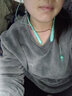 希兰德（XILANDE）无线蓝牙耳机超长续航200小时可插卡MP3颈挂脖入耳式运动跑步大电量适用于苹果华为vivo小米oppo 活泼绿蓝牙32G歌[9D＋200小时] 实拍图