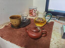 左茗右器（ZUOMINGYOUQI） 公道杯 茶漏茶滤 加厚高硼硅玻璃 大容量分茶器茶具配件公杯茶海 钱袋公杯（绿）+茶滤 实拍图